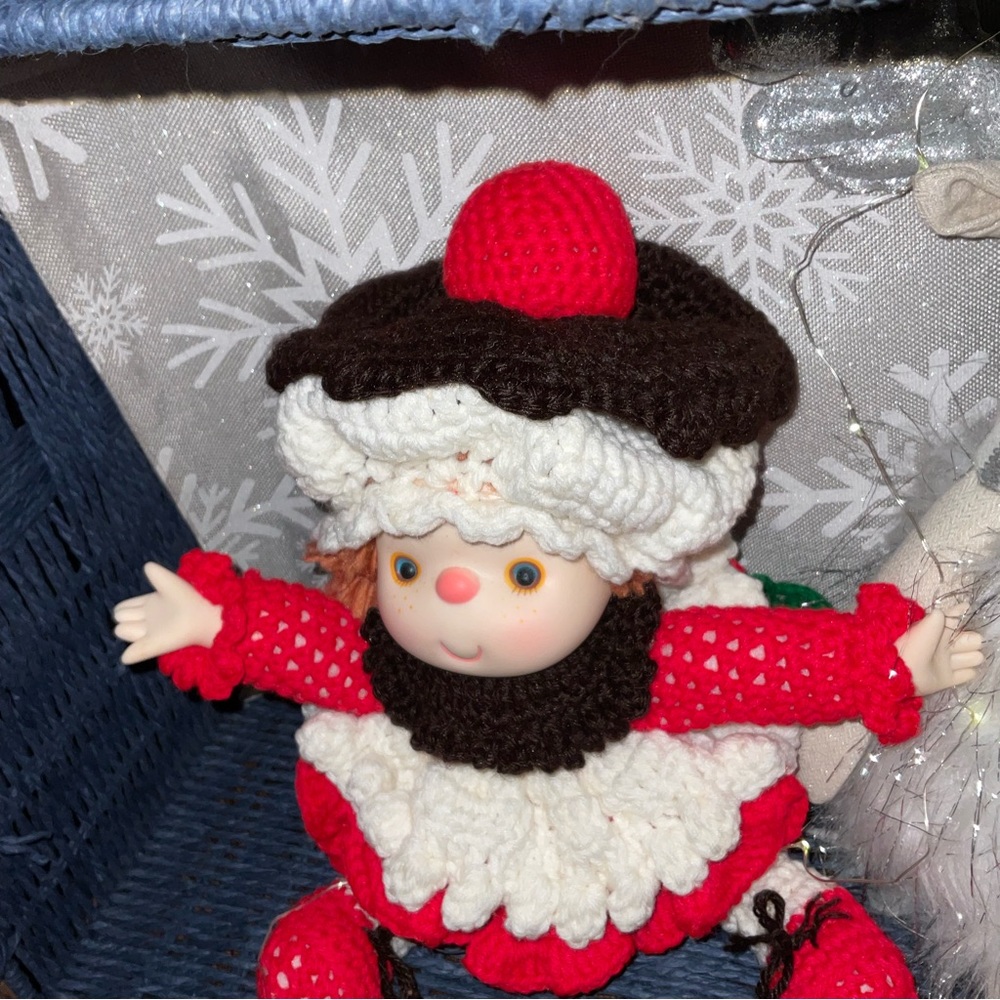 BOGO Sweet ‘Hot Fudge Sundae’ Crocheted Yarn Doll - Picture 2 of 3